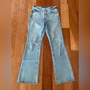 AG Light Blue Alexxis Boot Cut 27R